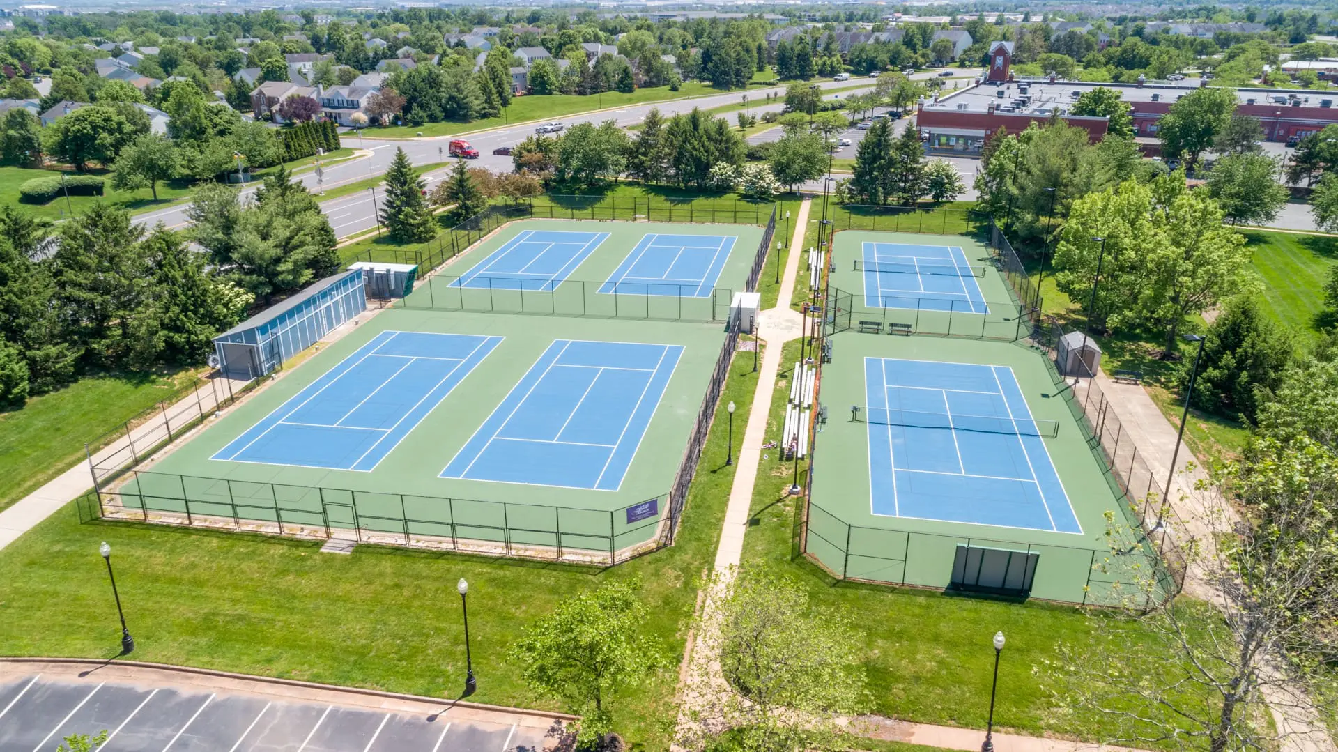 Ashburn Village Sports Pavilion outdoor tennis courts